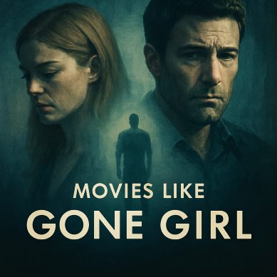 A moody digital painting of a man and woman facing opposite directions, separated by shadows and fog. Their expressions are tense and introspective, evoking themes of identity, emotional distance, and psychological tension. A blurred figure walks into light between them, symbolizing fractured relationships and unreliable narration.