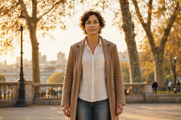 A person standing alone in warm light, centered and grounded, symbolizing sovereign independence without isolation.